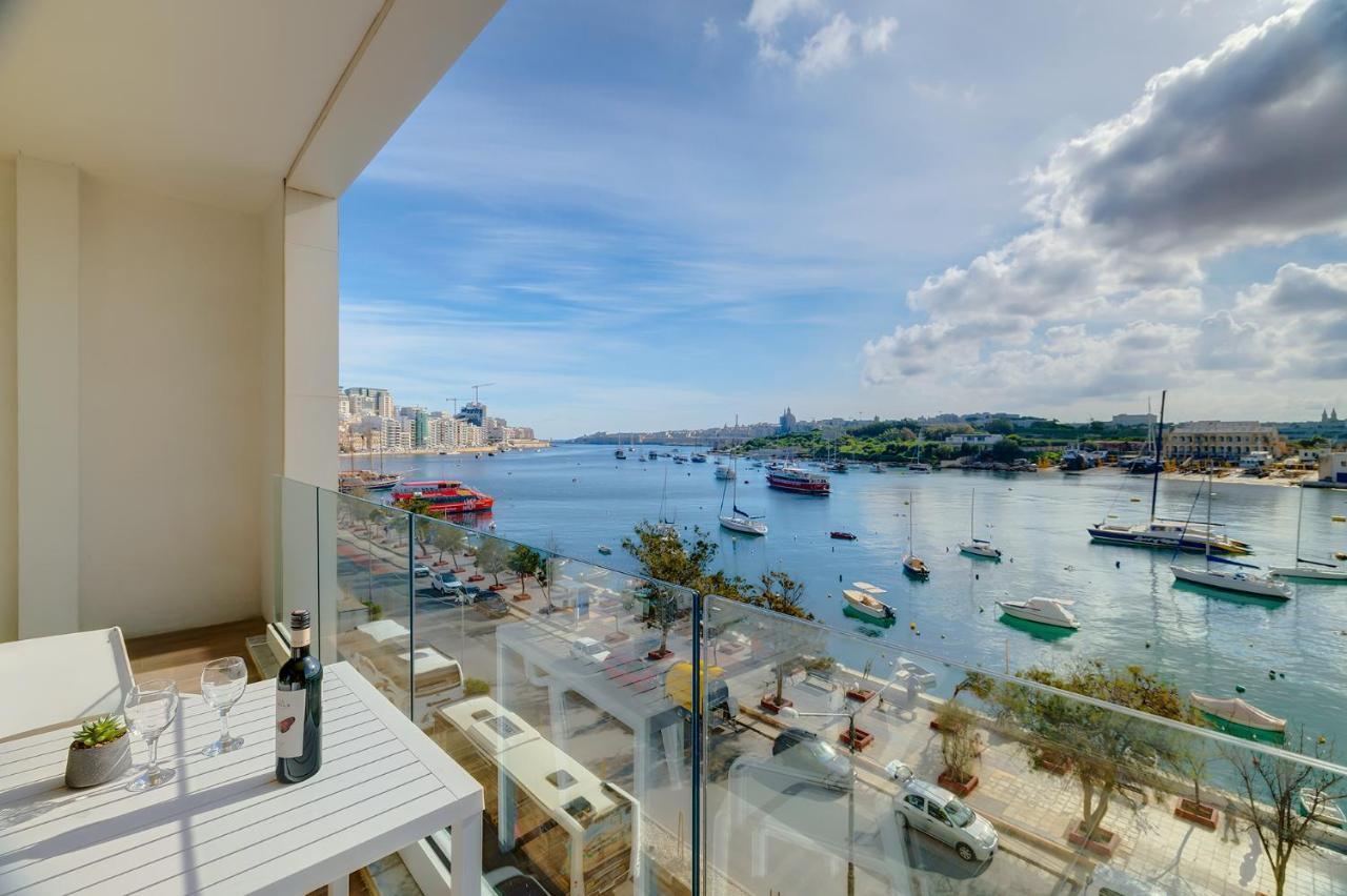 Superlative Apartment With Valletta And Harbour Views Σλιέμα Εξωτερικό φωτογραφία